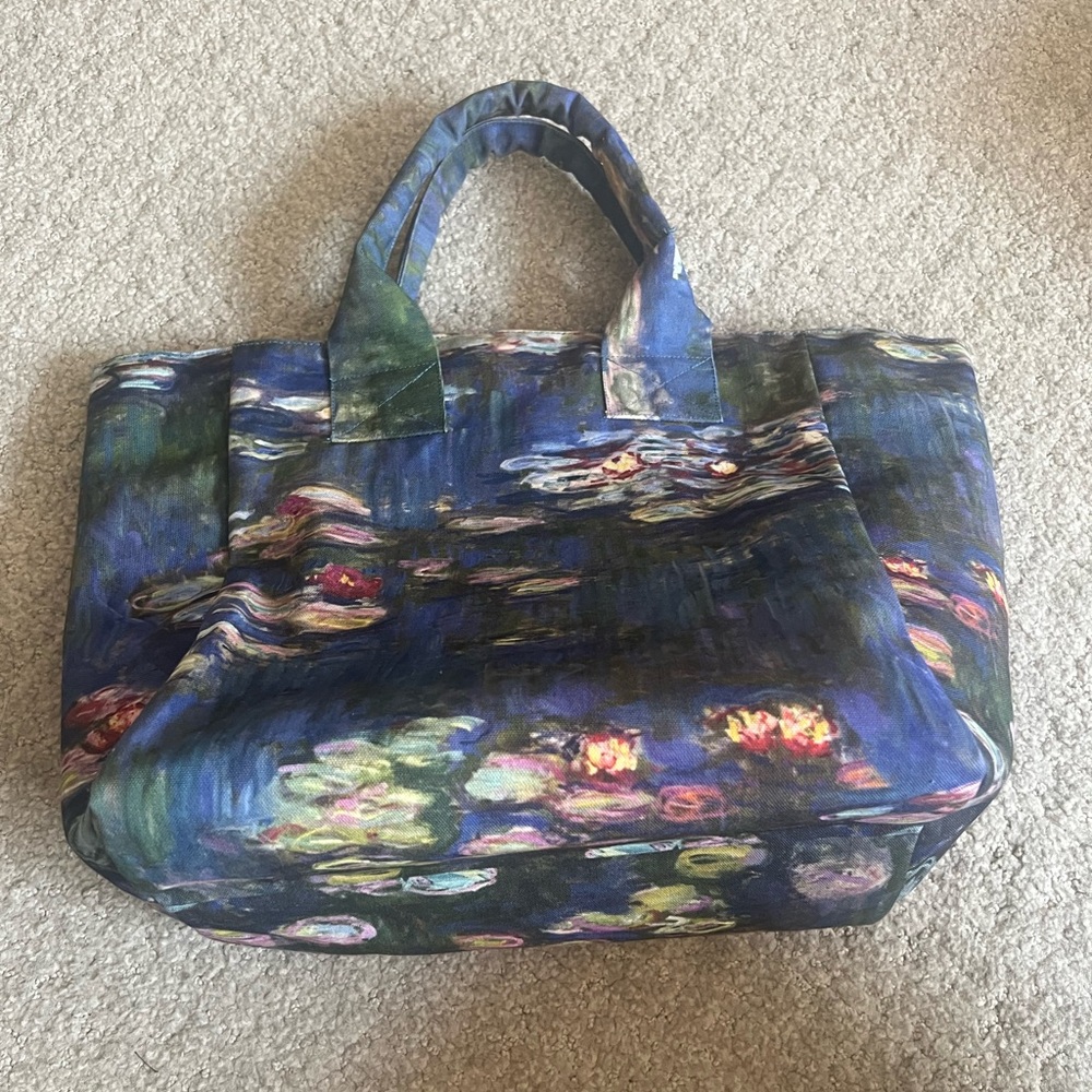 Monet Water lillies tote bag